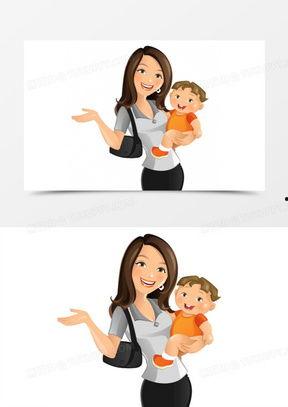 母子的图片,温馨瞬间定格